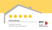 DTV Klassifizierung Ferienwohnung 5 Sterne